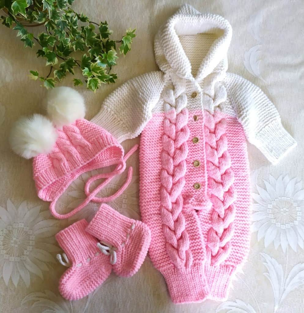 Kombinezons mazuļiem (0-3mēn.), komplekts