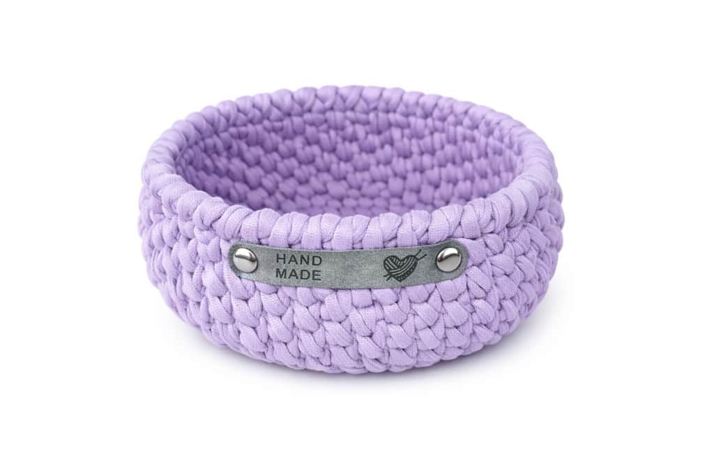 Tamborēti interjera grozi TEXTURA lavanda