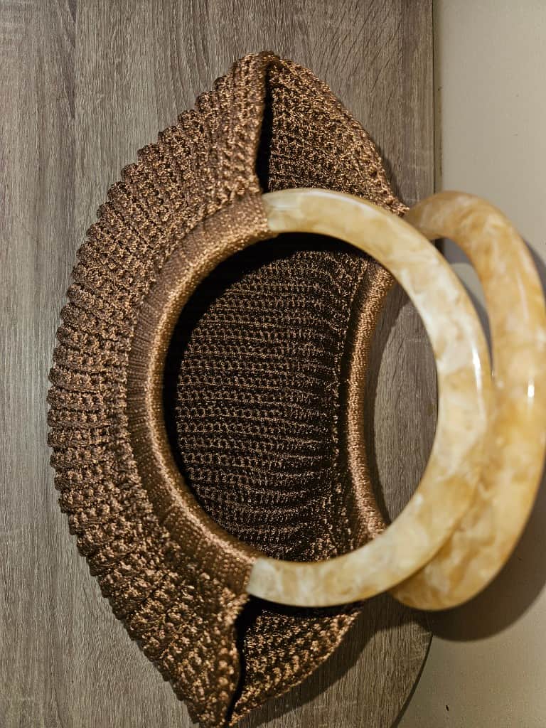 Tamborēta rokassomiņa