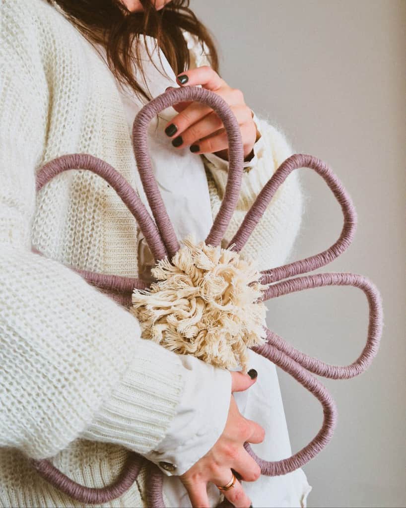 Sienas dekors - Zieds (L izm.)