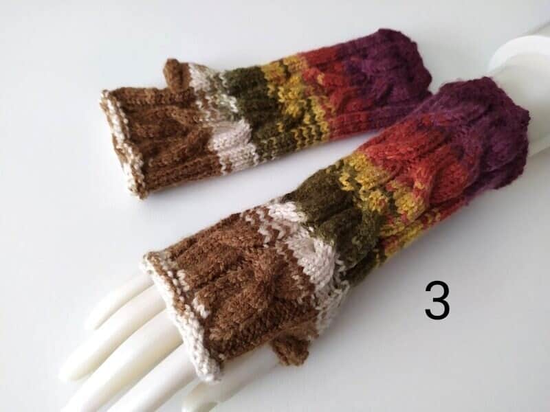 Sieviešu cimdi, Bezpirkstu cimdi, Roku sildītāji 