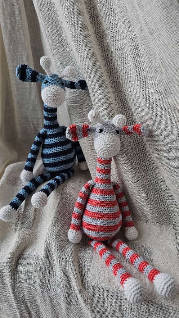 Tamborēta žirafīte 