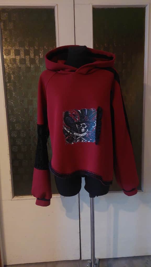 Siltinātās trikotāžas hūdijs