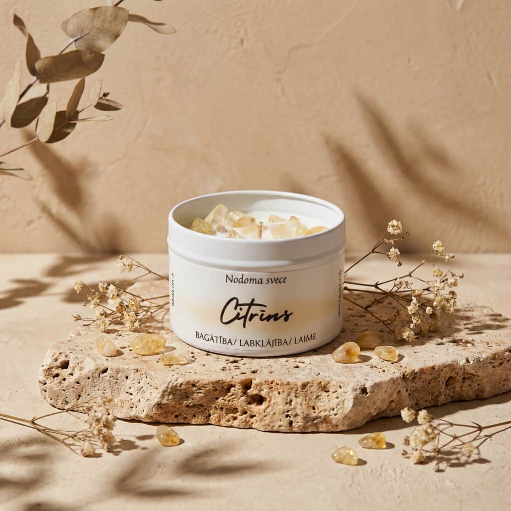 Nodoma svece - CITRĪNS