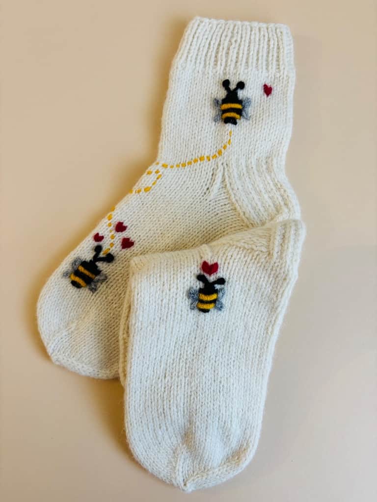 Vilnas zeķes 🐝