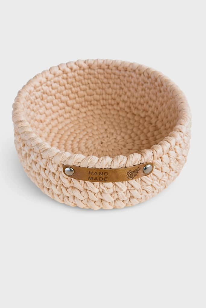 Tamborēti interjera grozi TEXTURA smilšu