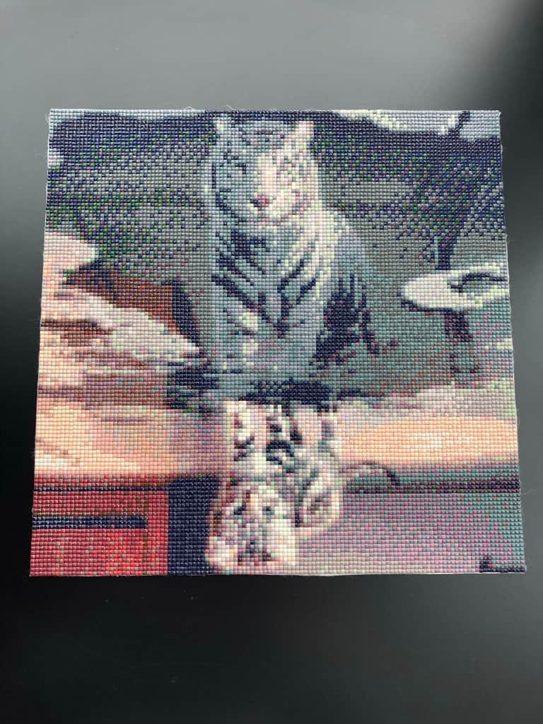 Dimanta mozaīku gleznas - Kaķi un kaķēni