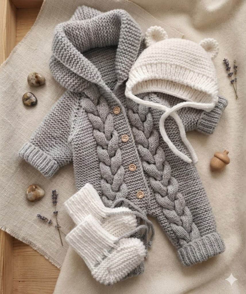 Komplekts/Kombinezons mazuļiem (0-3mēn.) 