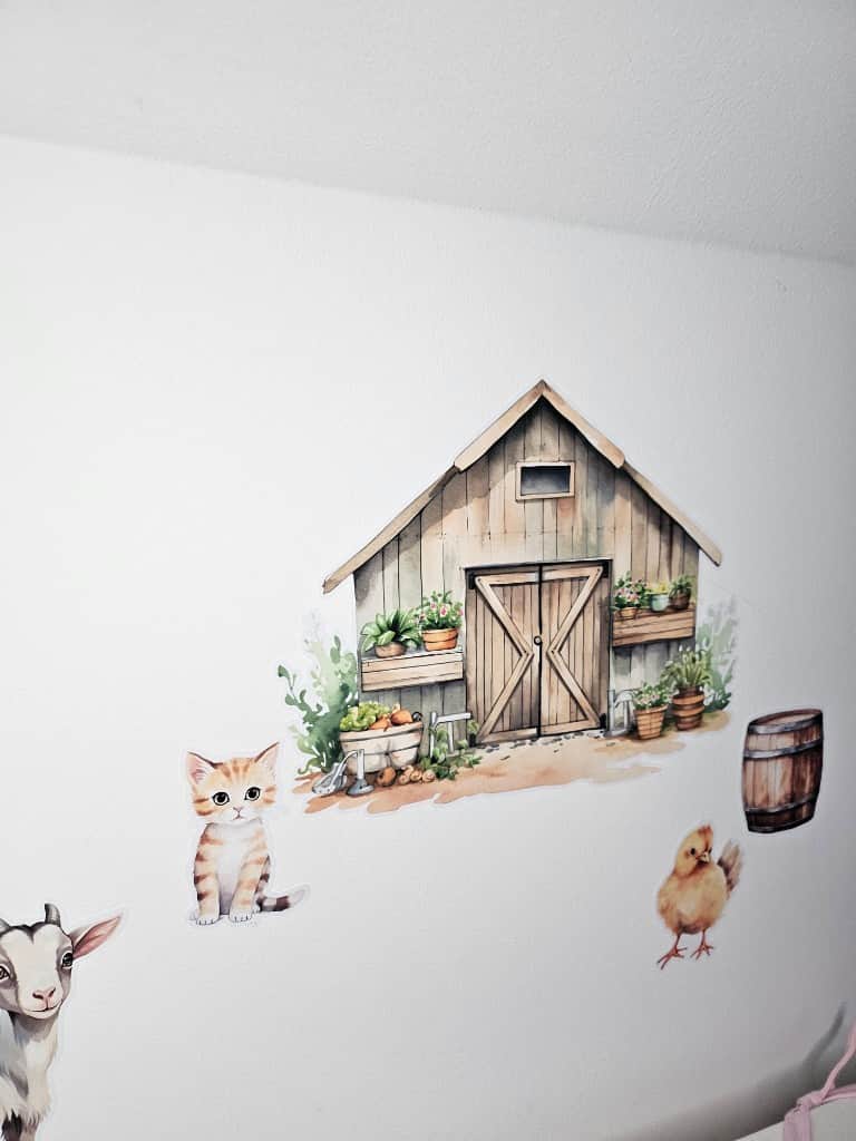 Līmpapīra uzlīmes "Fermas dzīvnieki"