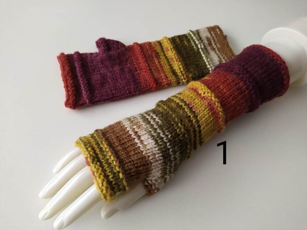 Adīti Bezpirkstu cimdi/Roku sildītāji/ Aksesuārs sievietēm 