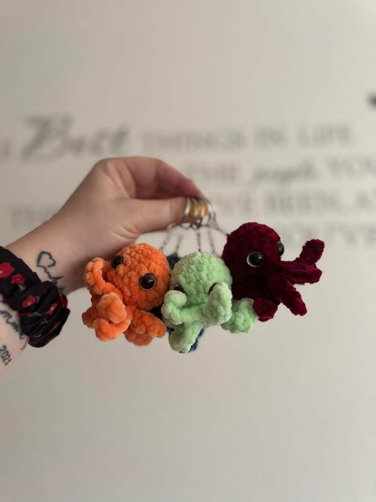 Atslēgu piekariņi - Astoņkājīši