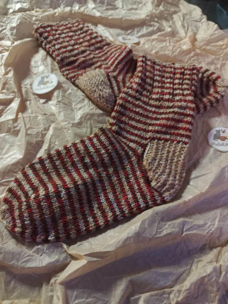 KiKnits zeķes Klasikās strīpas 26-27 izmērs