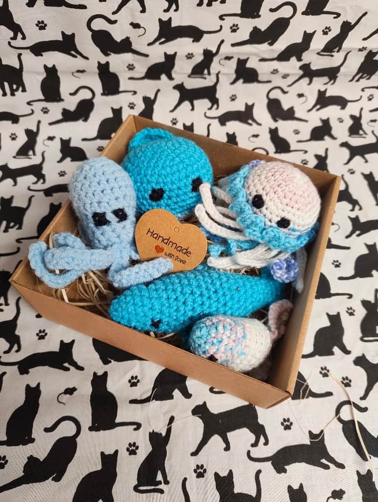 Okeāna dārgumi – unikāls komplektiņš kaķim.