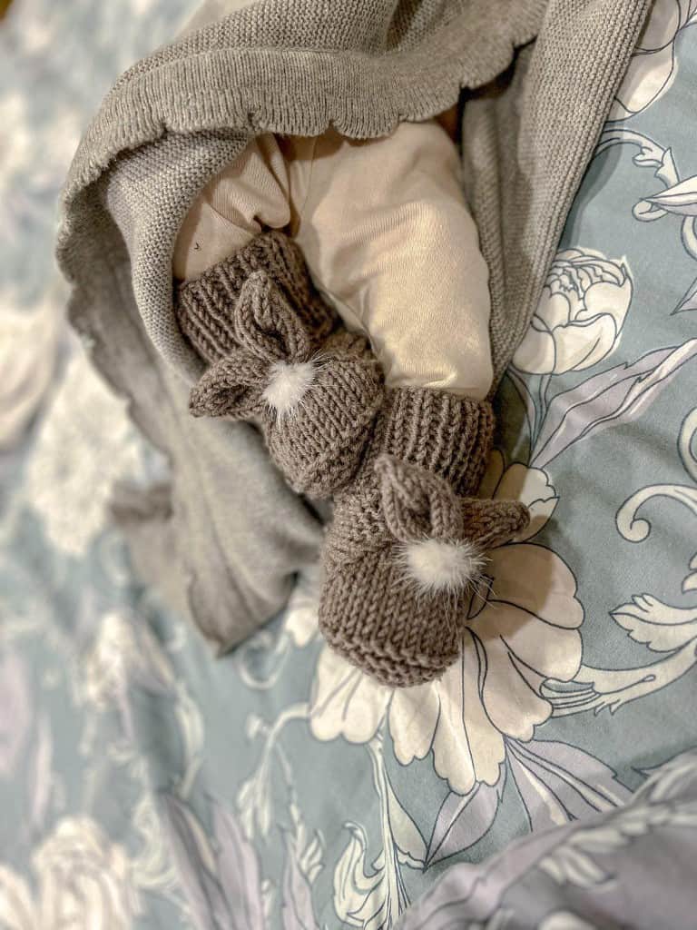 Merino vilnas zābaciņi, adījumi bērniem.