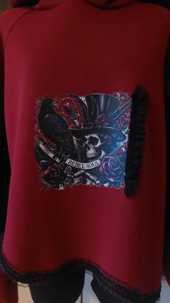 Siltinātās trikotāžas hūdijs