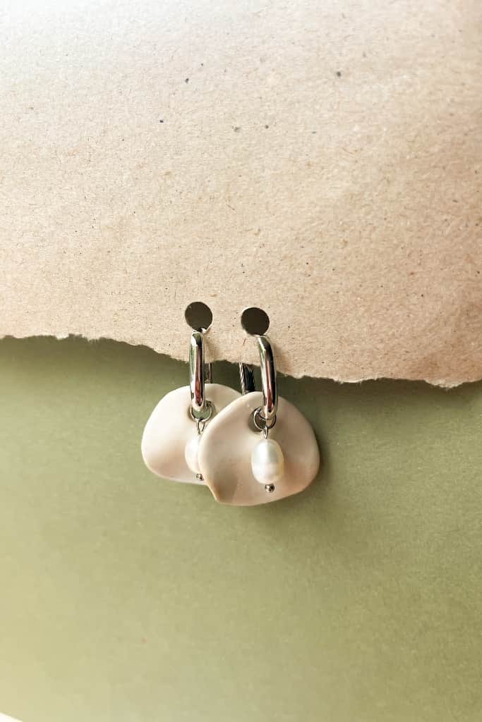 Pērļu transformējamie auskari