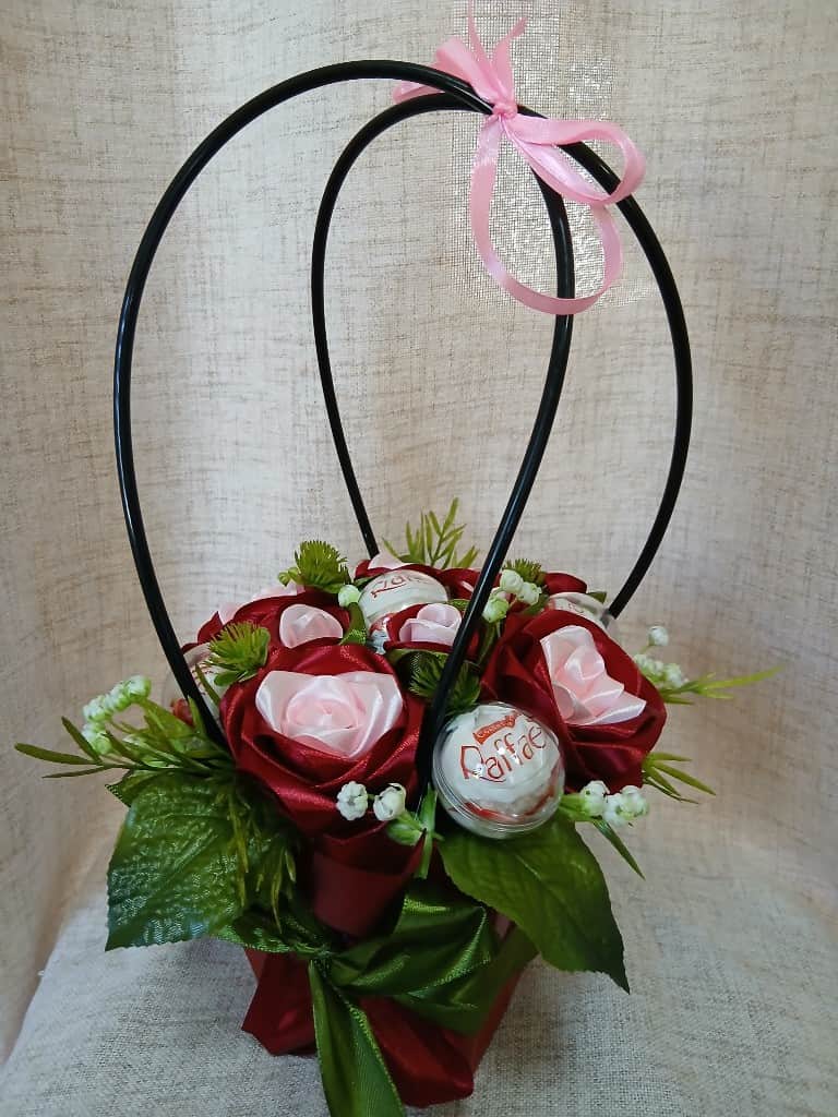 Ziedu, konfekšu kompozīcija