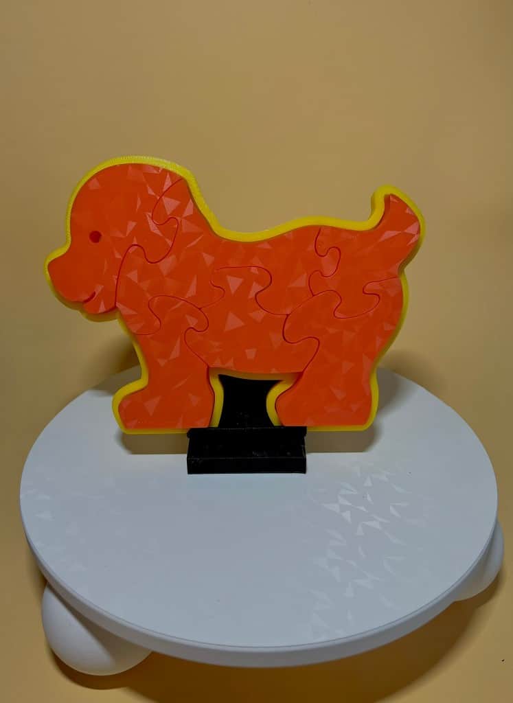 Lielo gabalu puzles bērniem - dzīvnieki