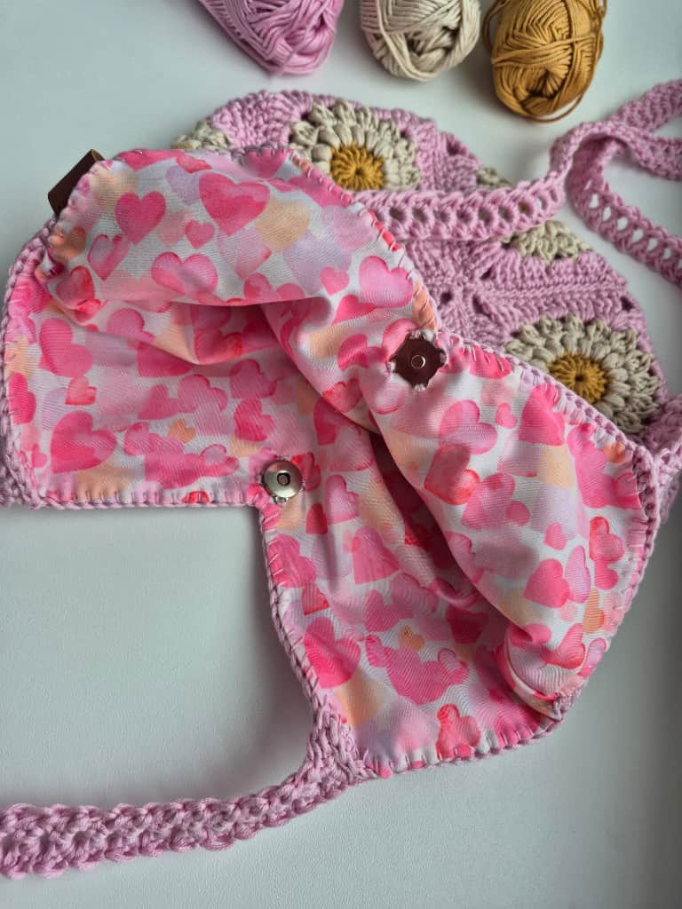 Tamborēta granny square somiņa 🌸🌸