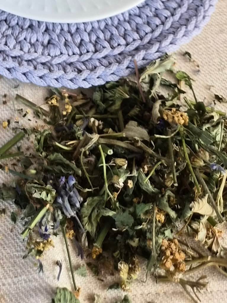 Lauku zāļu tēja ar melisu -ELPO BRĪVI, 50g