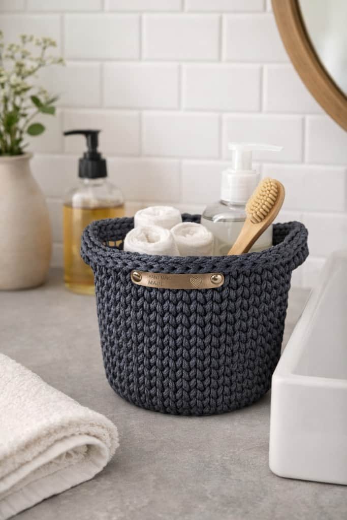 Tamborēts interjera grozs "OGLE" vidējais