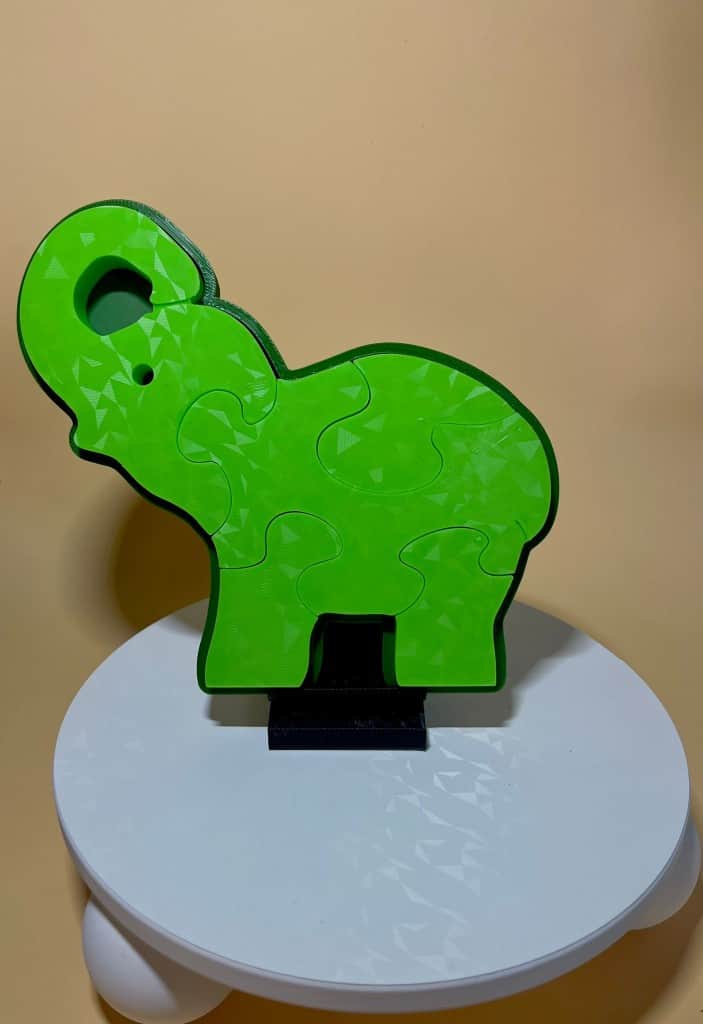 Lielo gabalu puzles bērniem - dzīvnieki