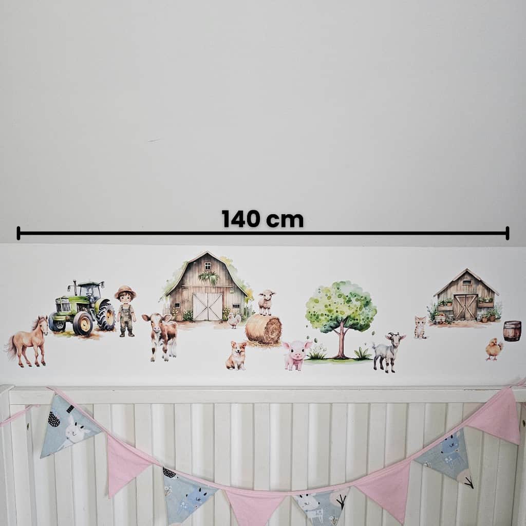 Līmpapīra uzlīmes "Fermas dzīvnieki"
