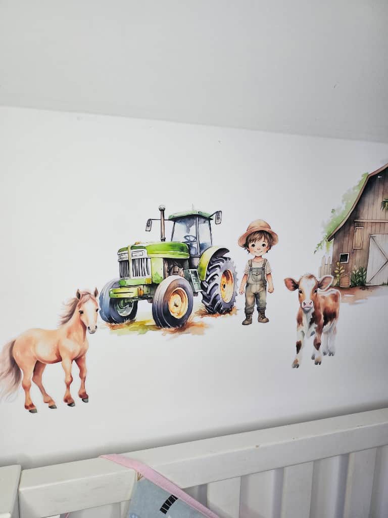 Līmpapīra uzlīmes "Fermas dzīvnieki"