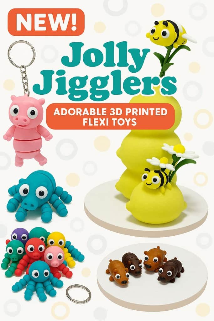 Kustīgie kabatas draudziņi "Jolly Jigglers"