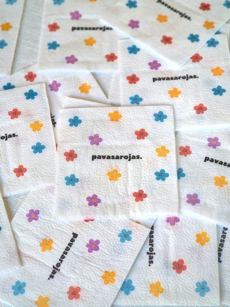 Salvetes ar apdruku "Pavasaris"