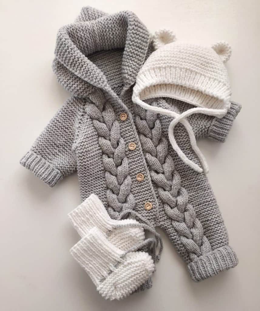 Kombinezons mazuļiem (0-3mēn.)/Komplekts 