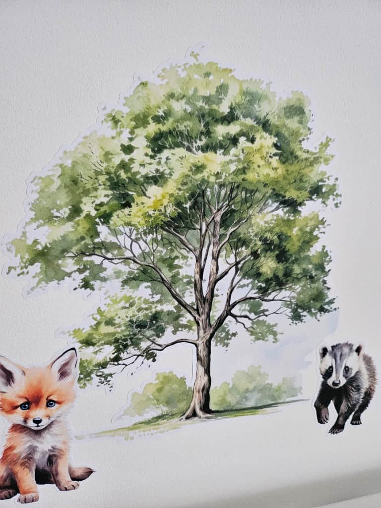 Līmpapīra uzlīmes "Meža dzīvnieki"