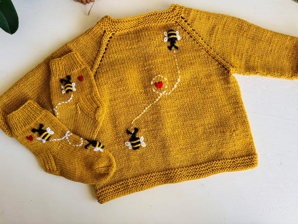 Adīts komplekts mazulim.