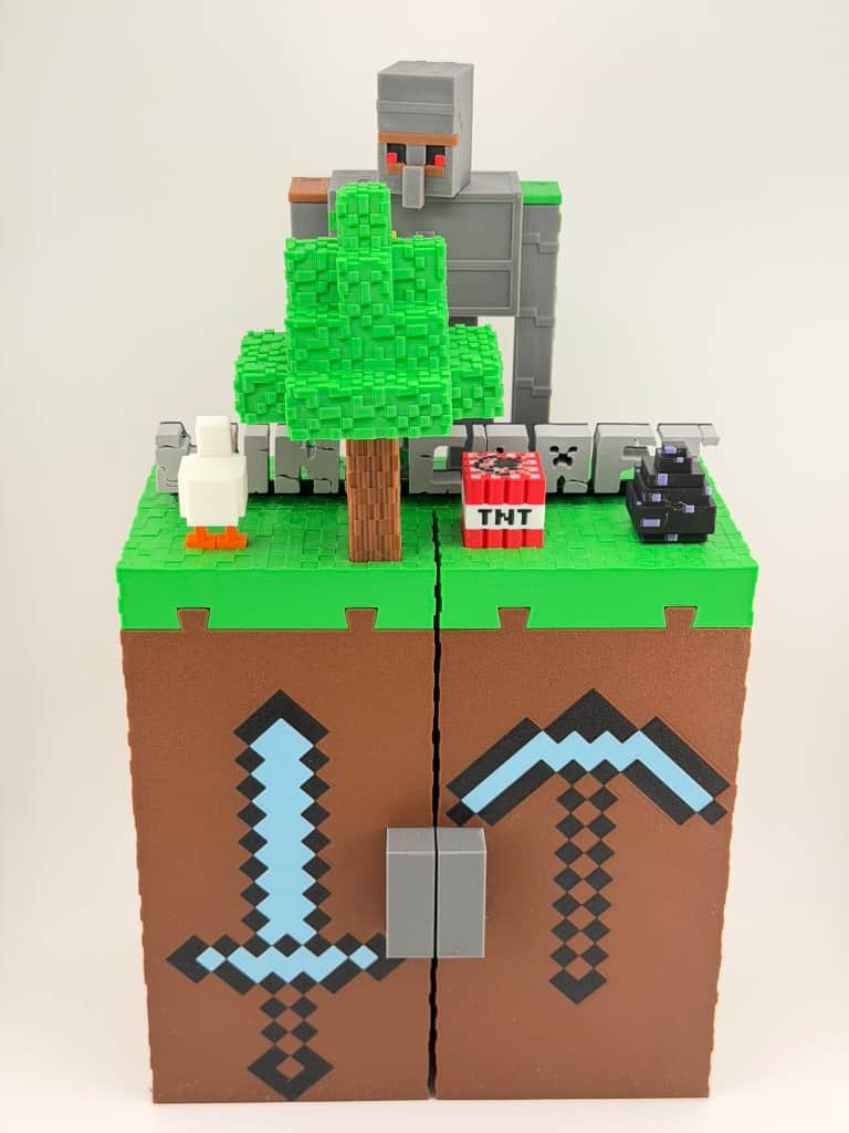 Minecraft vitrīna / Kinder Joy / Funko Pop