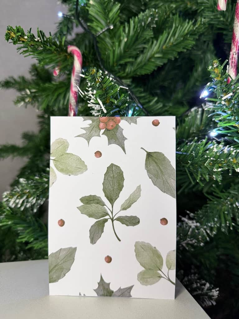 Ziemassvētku kartītes (ne-atveramas)