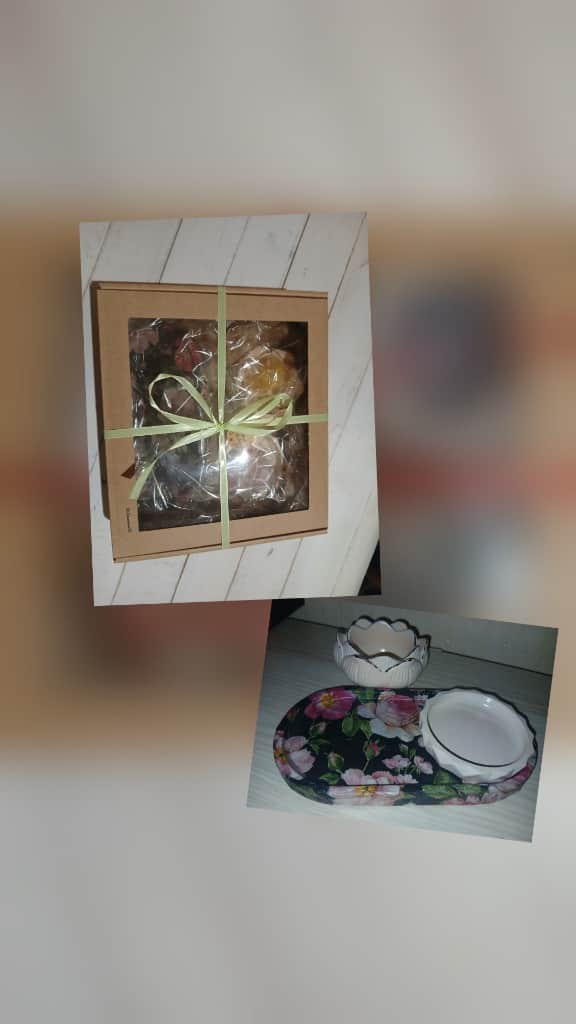 Dekoratīvo ģipša trauku komplekts