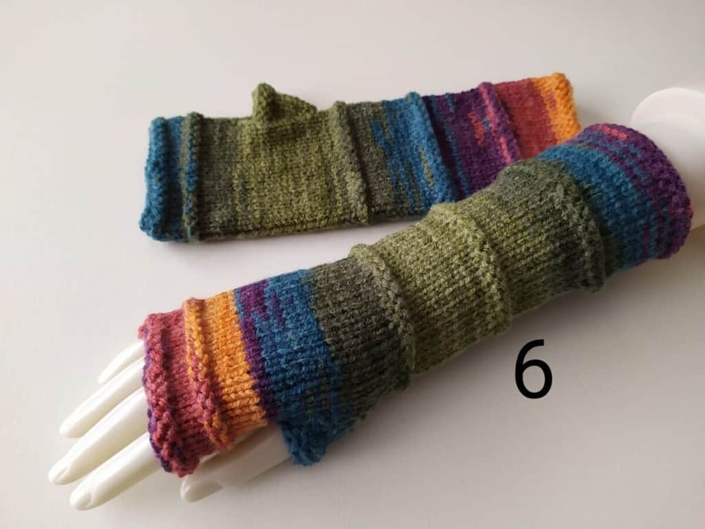 Adīti Bezpirkstu cimdi/Roku sildītāji/ Aksesuārs sievietēm 