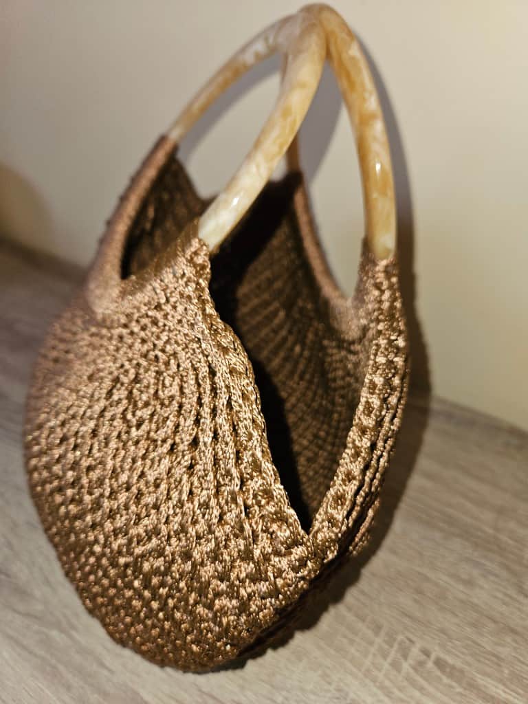 Tamborēta rokassomiņa