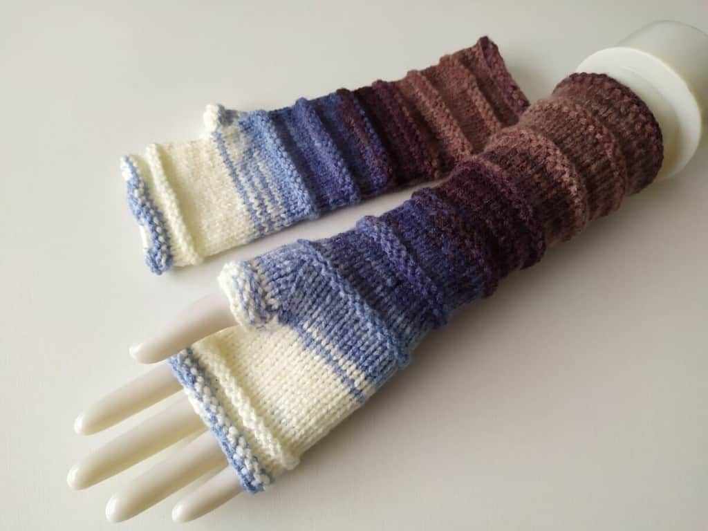 Adīti Bezpirkstu cimdi/Roku sildītāji/ Aksesuārs sievietēm 