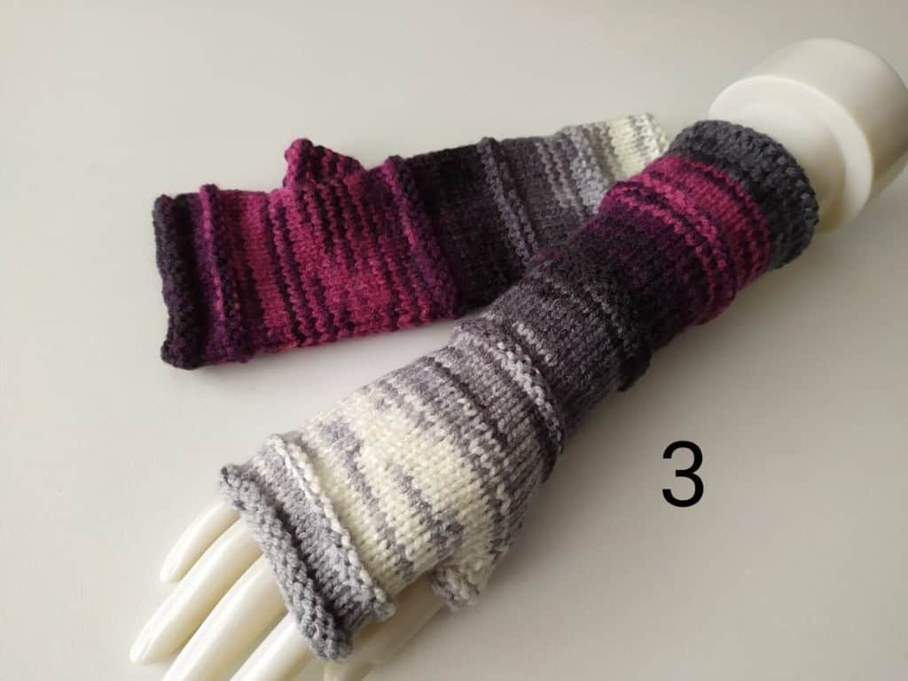 Adīti Bezpirkstu cimdi/Roku sildītāji/ Aksesuārs sievietēm 