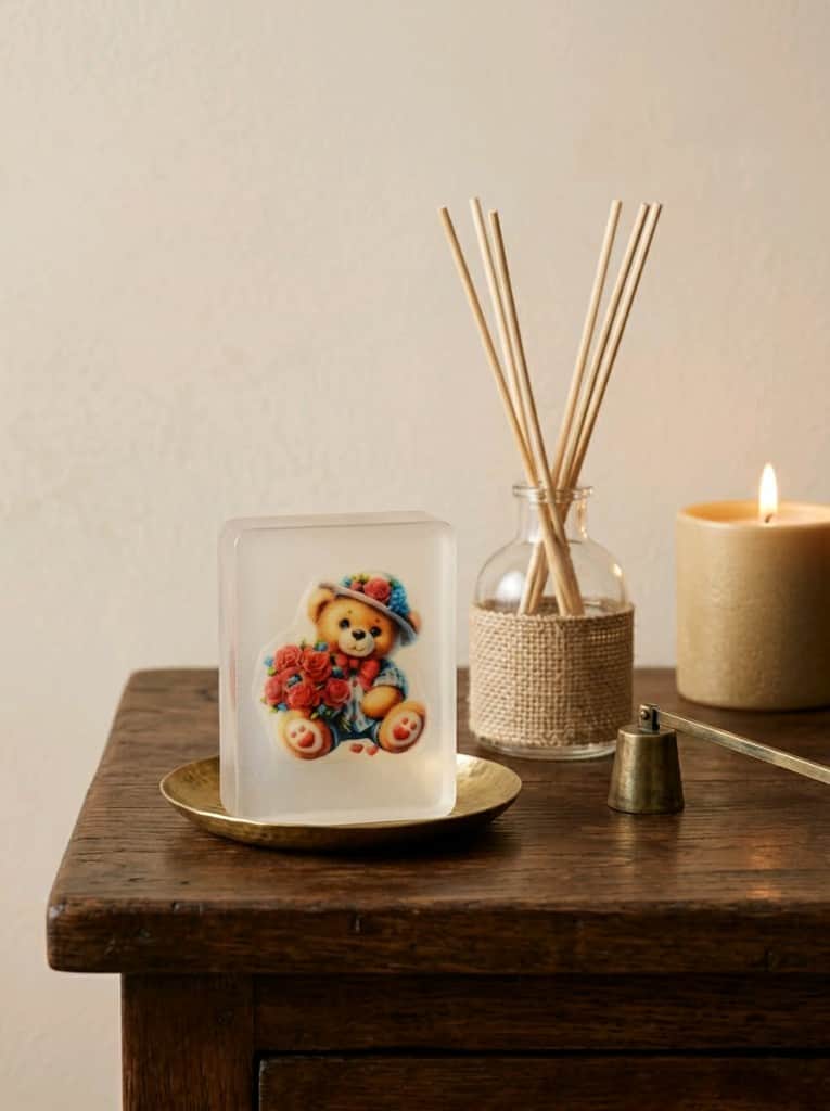 Personalizētas ziepes ar dizainu un jūsu izvēlētu aromātu