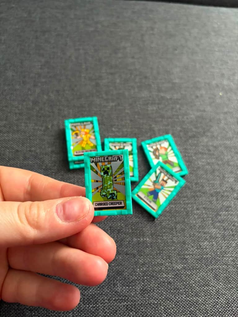 Rāmīši Minecraft kārtīm (3 gab iepakojumā)