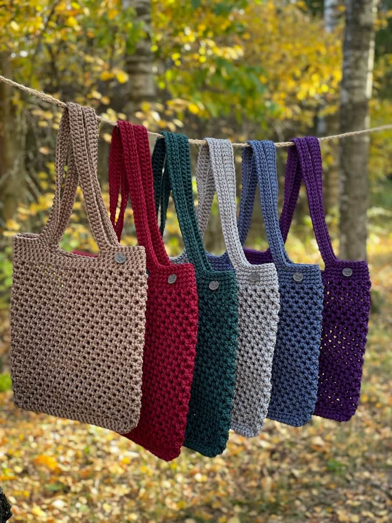 Ietilpīgas tīkliņsomas 🍒