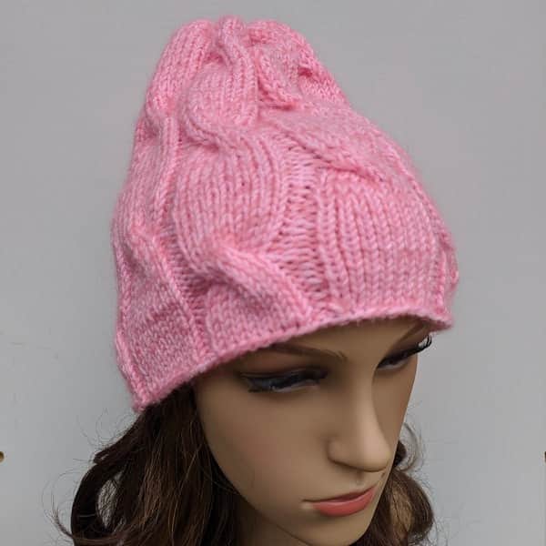 Adīta sieviešu cepure/Aksesuārs sievietēm 