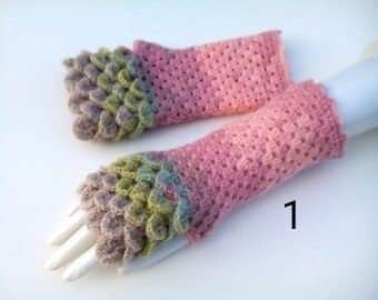 Sieviešu bezpirkstu cimdi, roku sildītāji ,,Dragon"