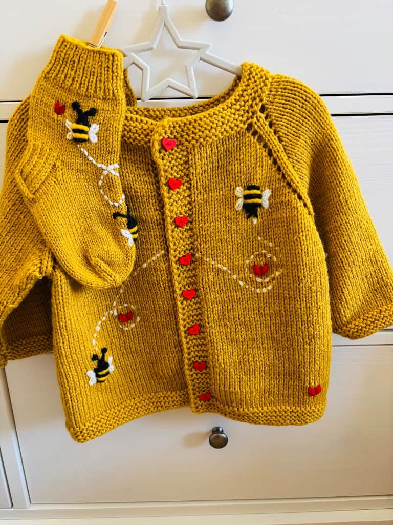 Adīts komplekts mazulim.