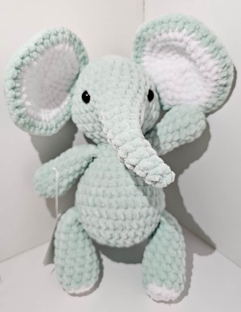 Mīkstā rotaļlieta - Zilonītis