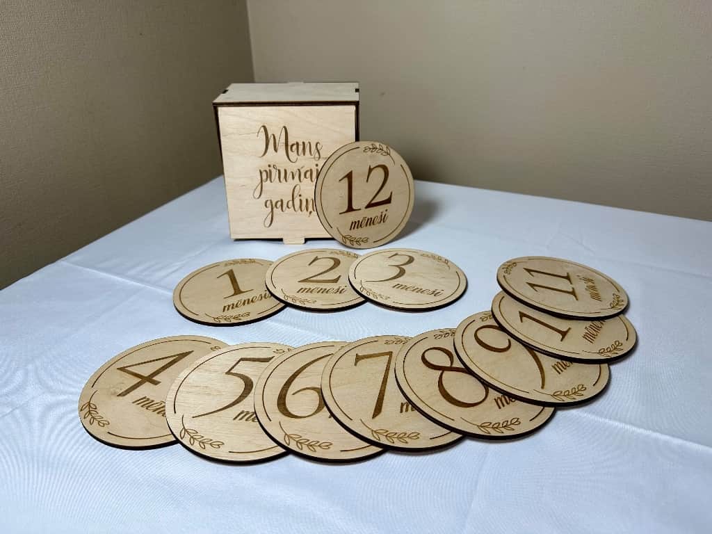 Zīdaiņu mēneškartiņas! 🩶