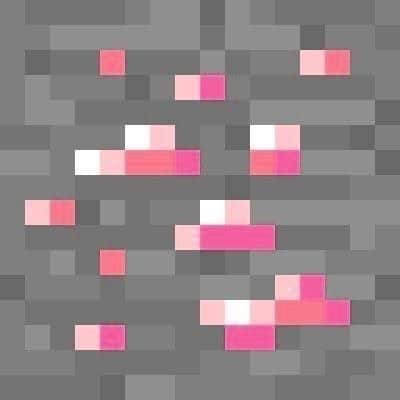 MINECRAFT derīgo izrakteņu (ore block) lampa