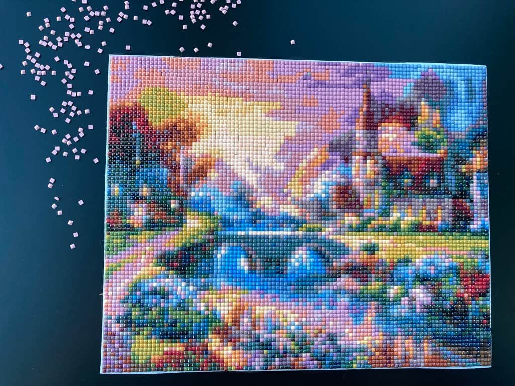 Dimanta mozaīku gleznas - Ainavas un daba